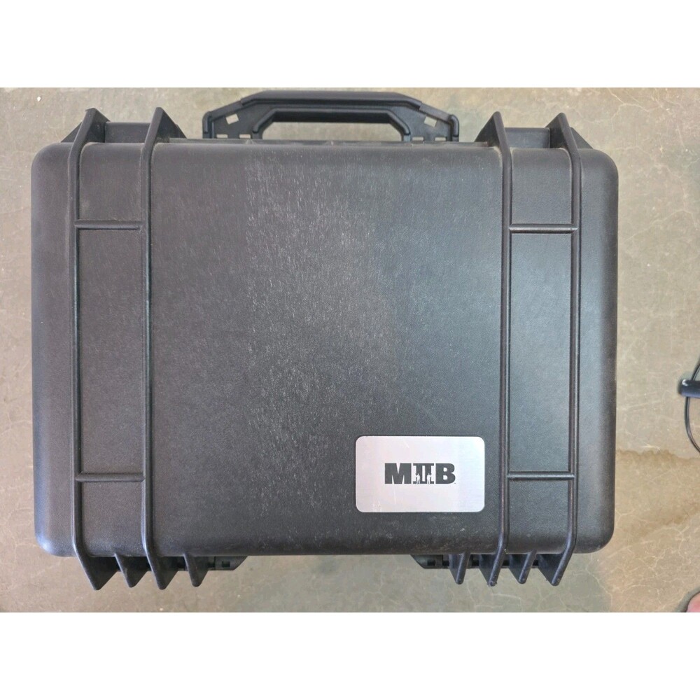 Pelican 1450 Black Hard Case Protector Waterproof, With MIIB logo